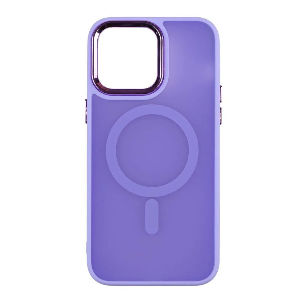 Чохол TPU+PC Space Magnetic Color with Magsafe для iPhone 15 Колір Pink