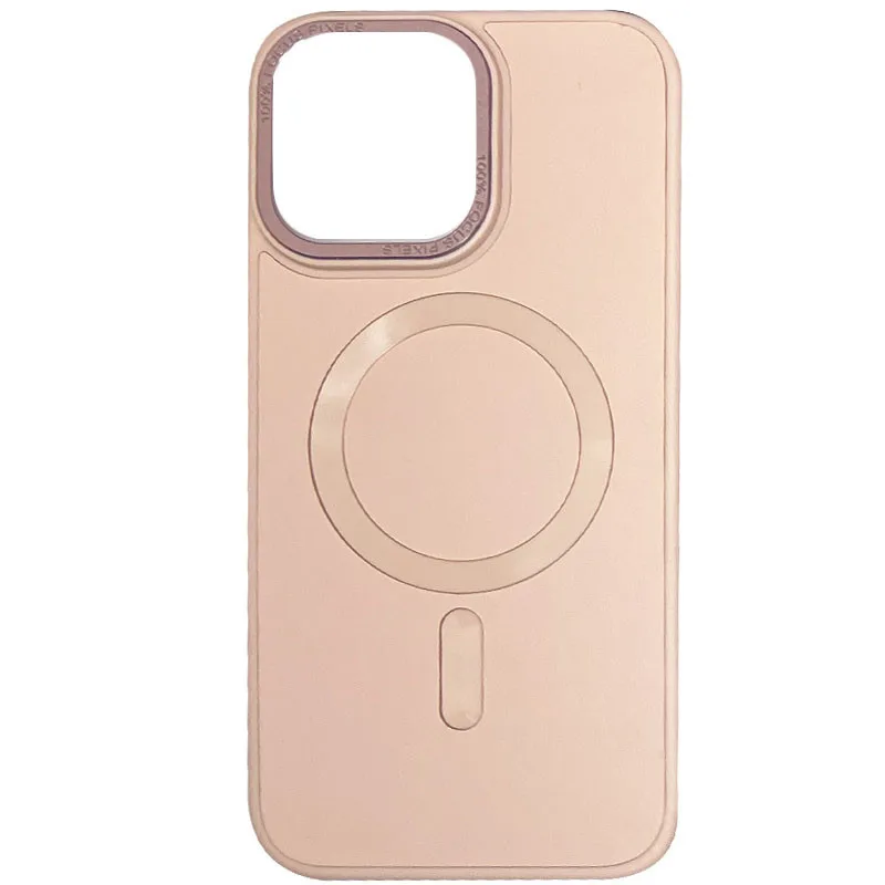 Шкіряний чохол Bonbon Leather Metal Style with MagSafe для iPhone 13 Pro Max (6.7