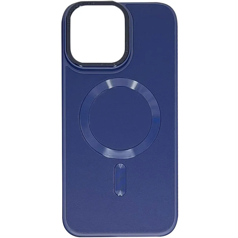 Шкіряний чохол Bonbon Leather Metal Style with MagSafe для iPhone 13 Pro Max (6.7