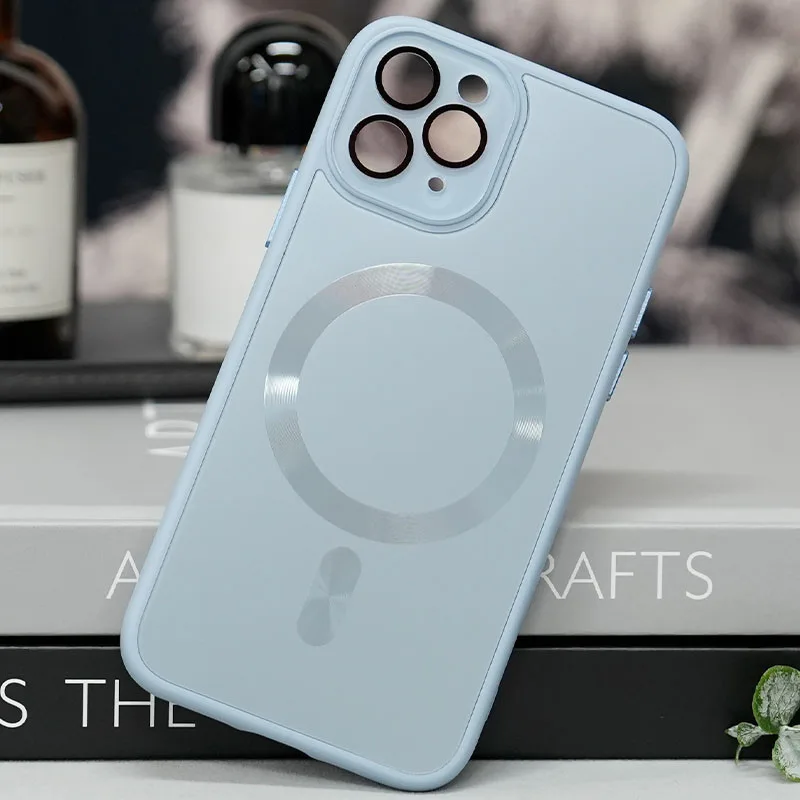 Чохол TPU+Glass Sapphire Midnight with MagSafe для iPhone 13 Pro Max (6.7