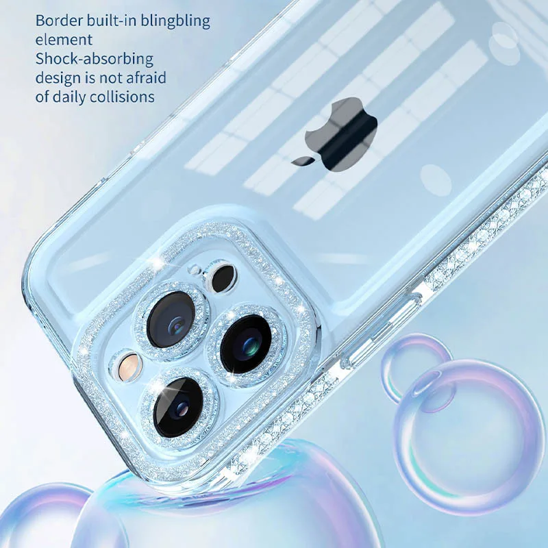 Чохол TPU Starfall Clear для iPhone 14 Pro (6.1