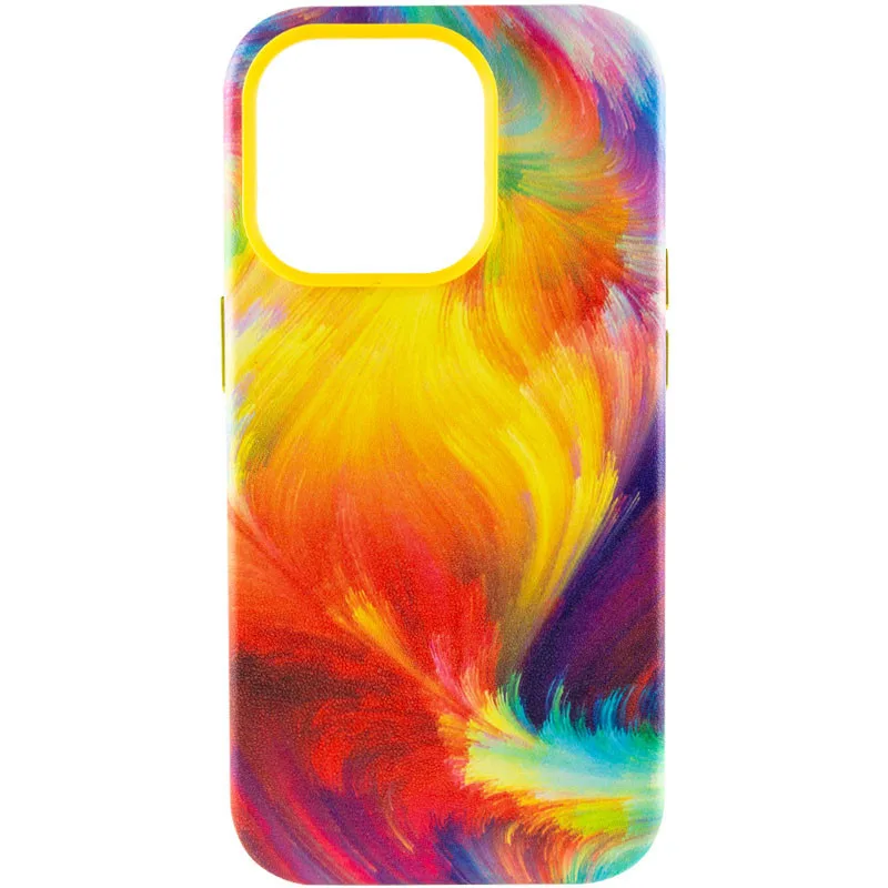 Шкіряний чохол Colour Splash with MagSafe для iPhone 13 Pro (6.1