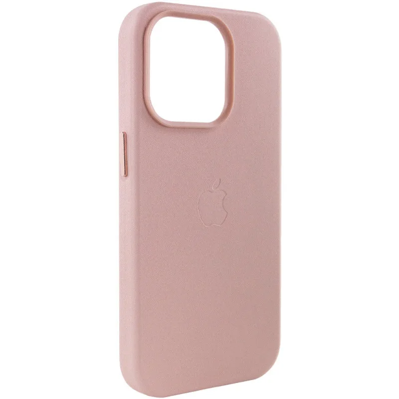 Шкіряний чохол Leather Case (AA Plus) with MagSafe для iPhone 14 Pro Max (6.7
