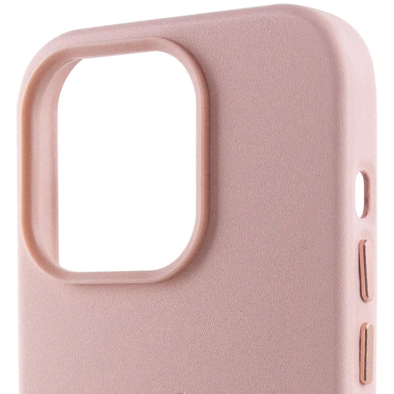 Шкіряний чохол Leather Case (AA Plus) with MagSafe для iPhone 14 Pro Max (6.7