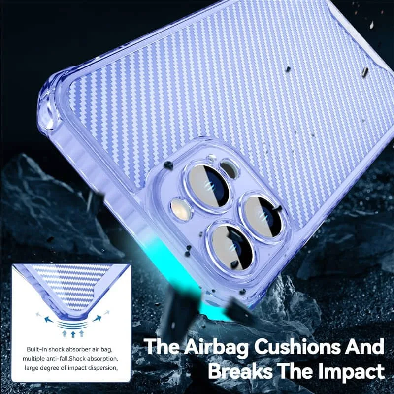 Чохол TPU Ease Carbon color series для iPhone 13 Pro Max (6.7