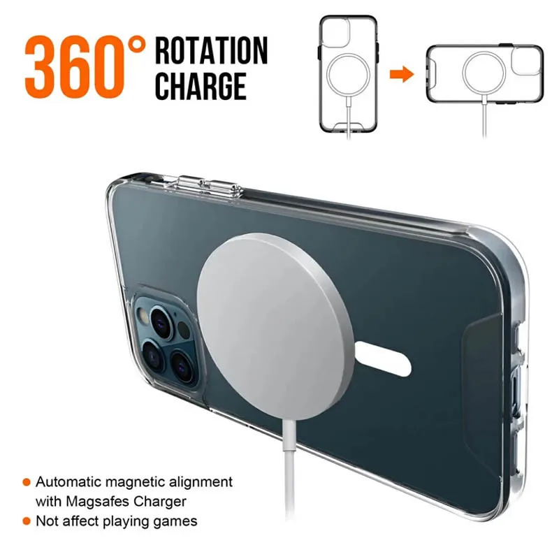 Чохол TPU Space Case with MagSafe для iPhone 14 Pro Max (6.7