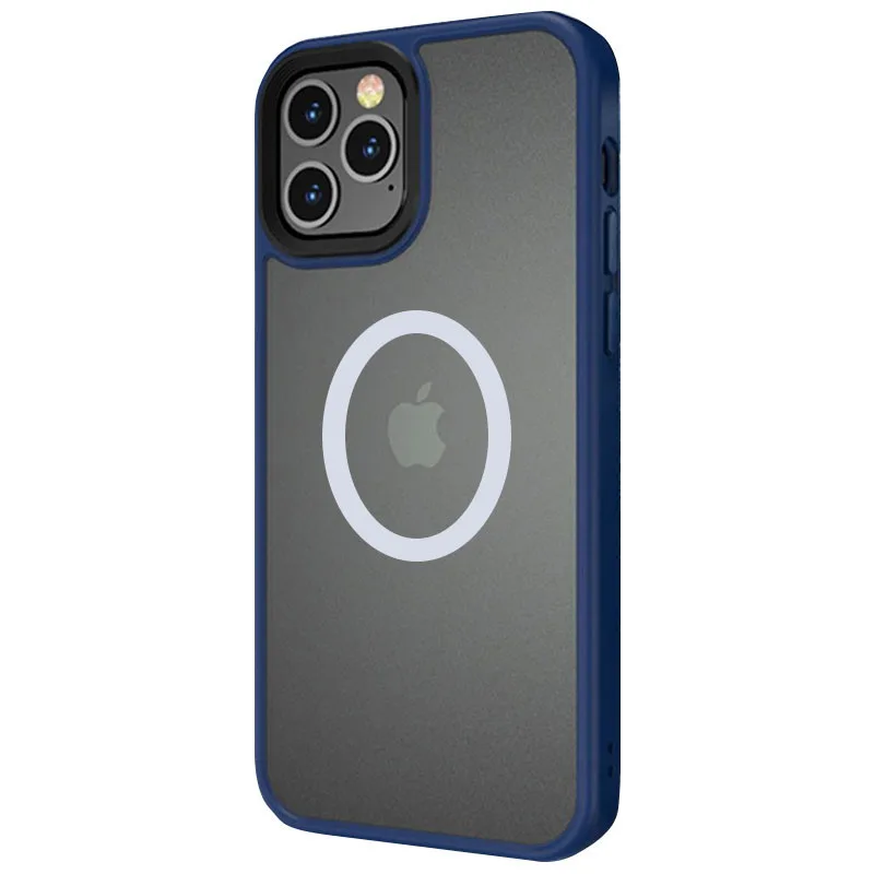 TPU+PC чохол Metal Buttons with MagSafe для iPhone 13 Pro Max (6.7