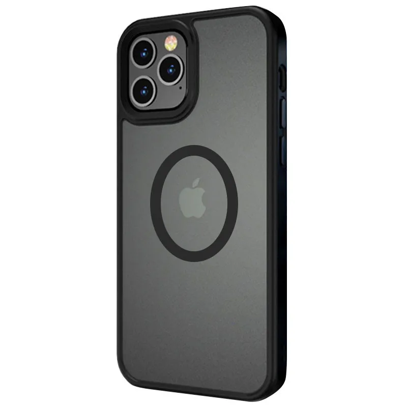 TPU+PC чохол Metal Buttons with MagSafe для iPhone 13 Pro Max (6.7