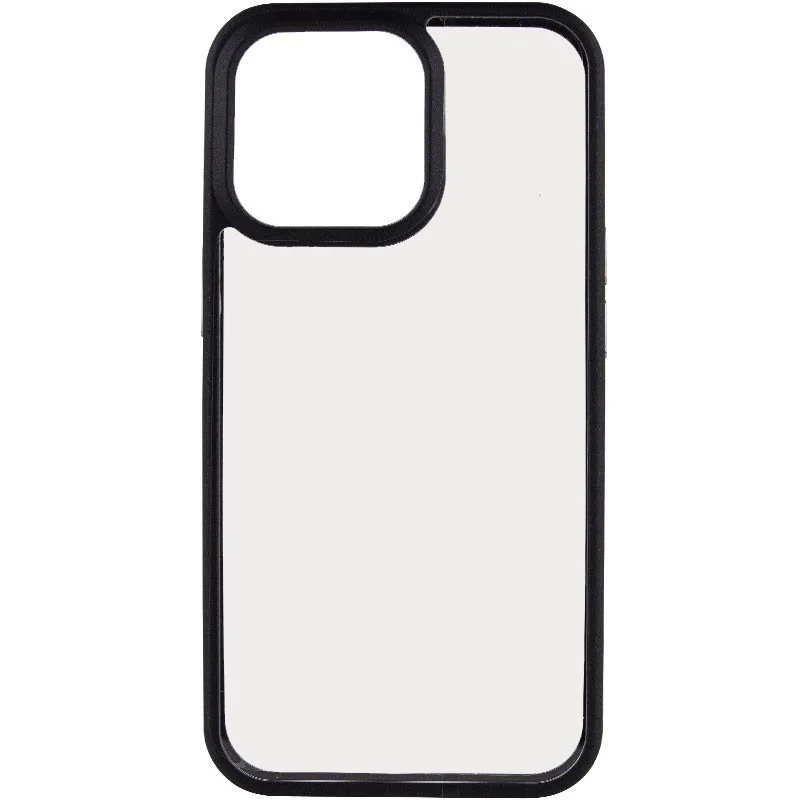 TPU+PC чохол Chrome Buttons для iPhone 13 Pro Max (6.7
