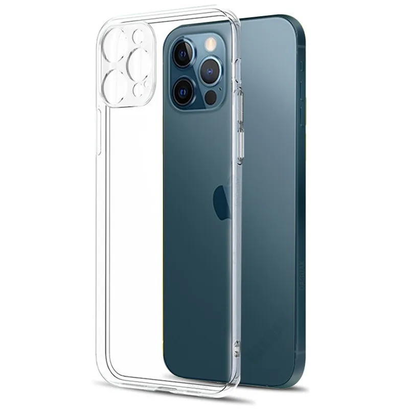 TPU чохол Epic Transparent 1,5mm Full Camera для iPhone 13 Pro Max (6.7