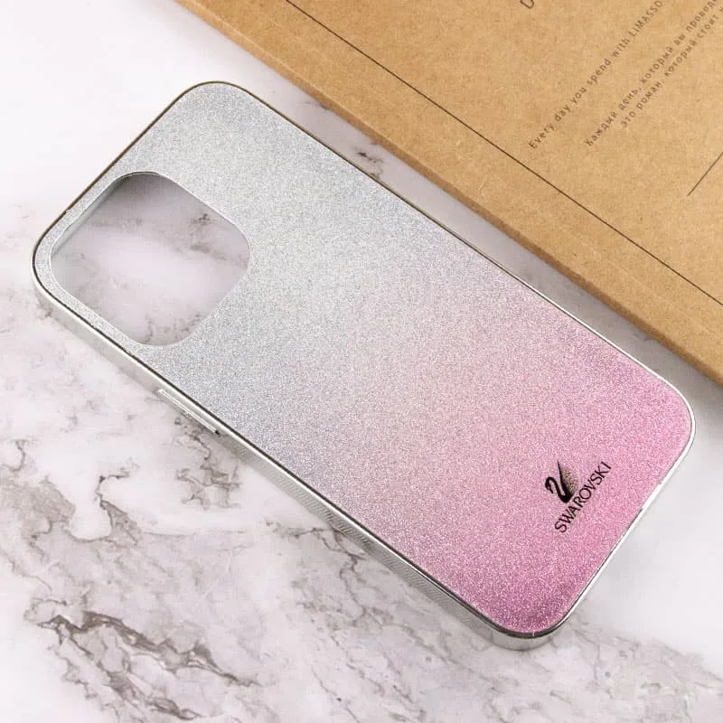 TPU+Glass чохол Swarovski для iPhone 13 Pro (6.1