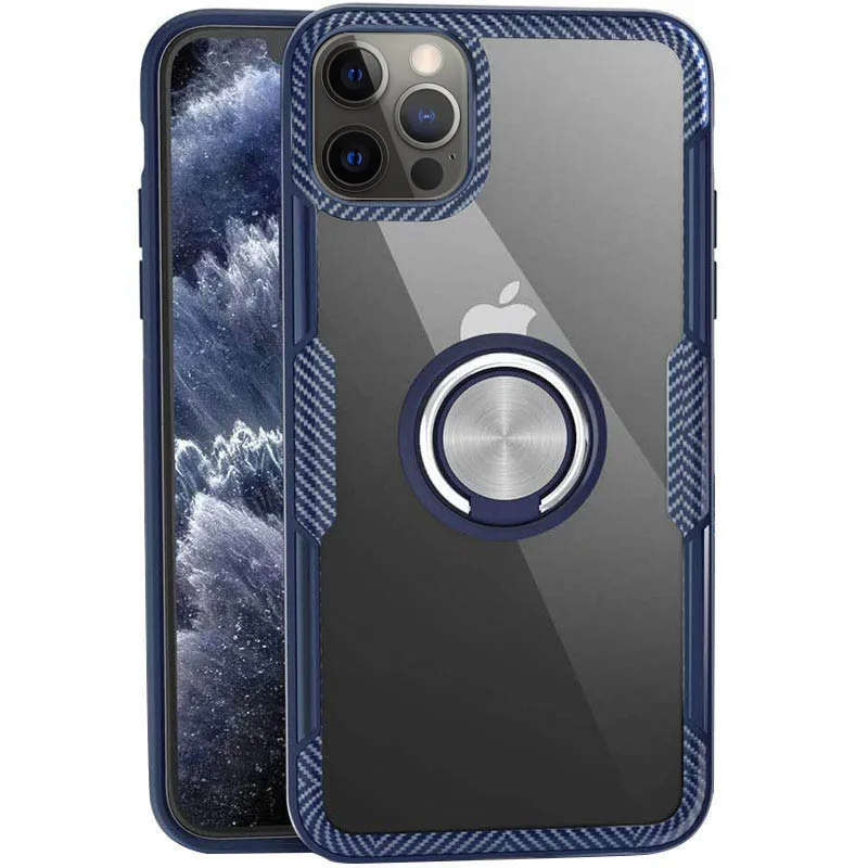 TPU+PC чохол Deen CrystalRing for Magnet (opp) для iPhone 13 Pro Max (6.7