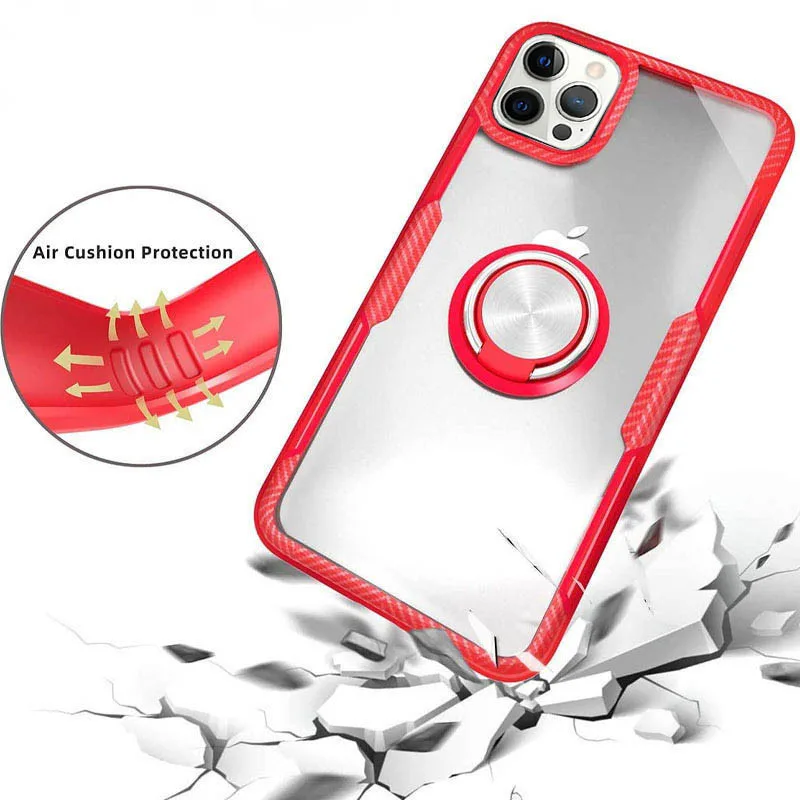 TPU+PC чохол Deen CrystalRing for Magnet (opp) для iPhone 13 Pro Max (6.7