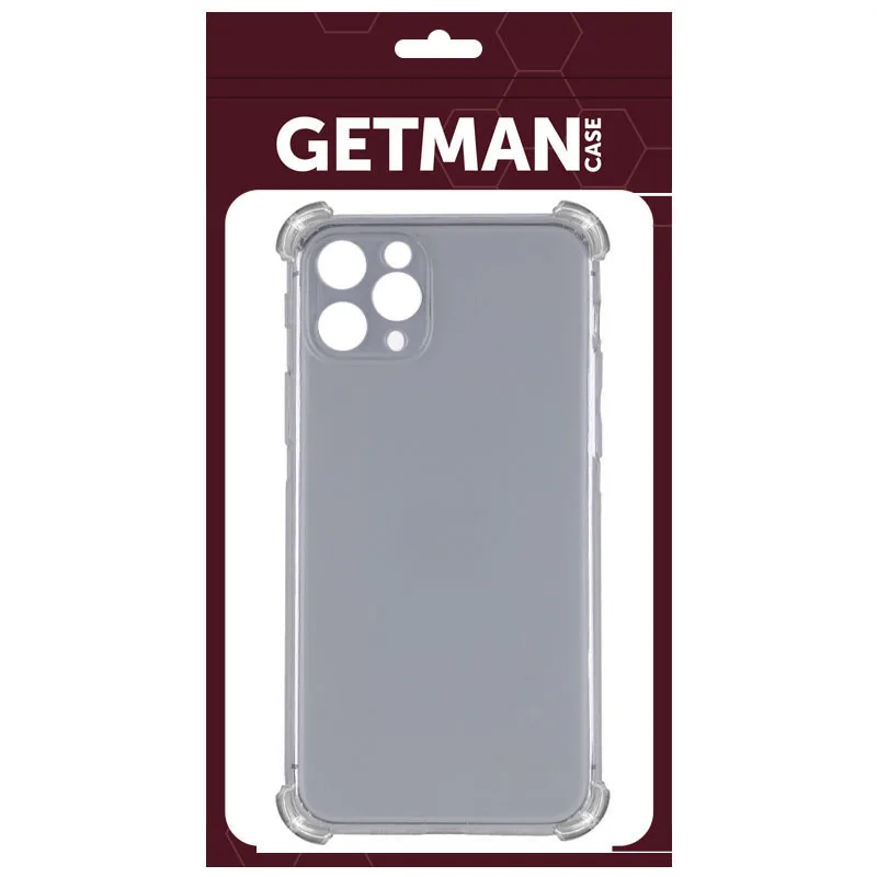 TPU чохол GETMAN Ease logo посилені кути для iPhone 13 Pro Max (6.7
