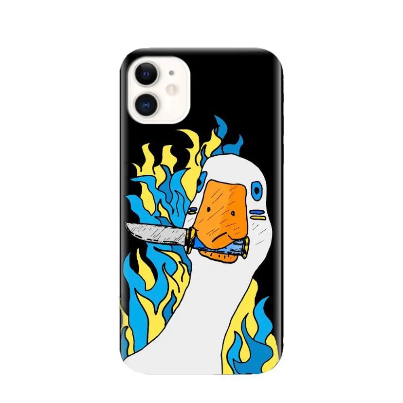 Чохол BLEX з принтом для iPhone 11 | Принт: Гусак