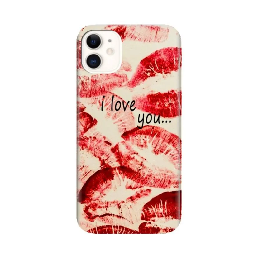 Чохол BLEX з принтом для iPhone 11 | Принт: I LOVE YOU