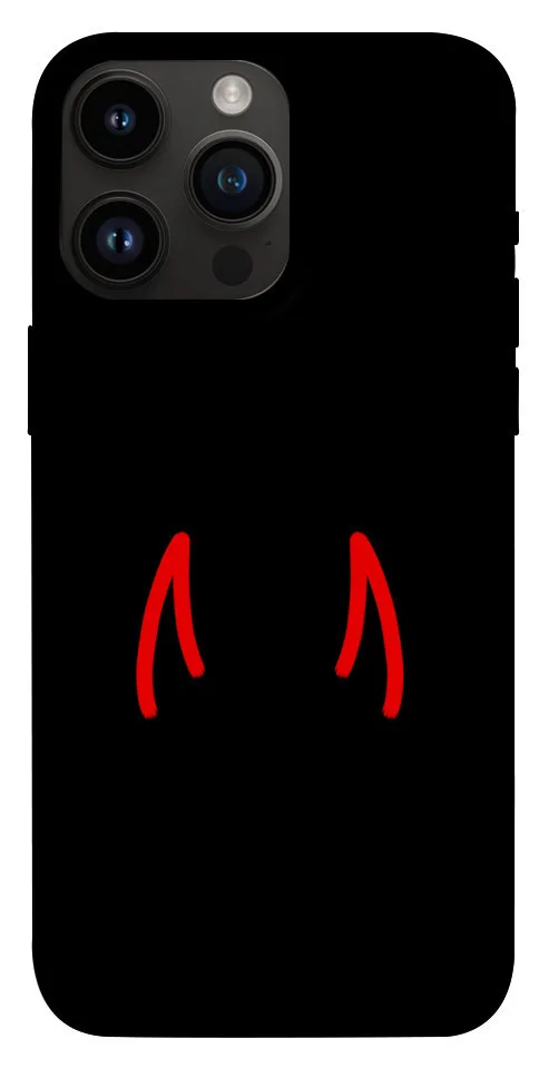 Чохол BLEX Red horns для iPhone 14 Pro Max (6.7