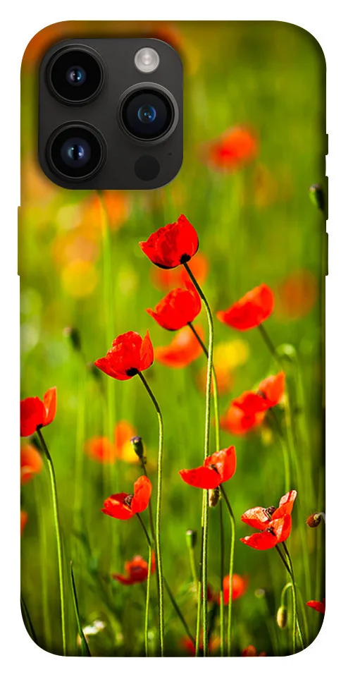 Чохол BLEX Макове поле для iPhone 14 Pro Max (6.7