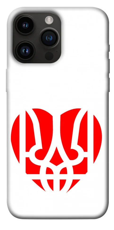 Чохол BLEX Герб у серці для iPhone 14 Pro Max (6.7