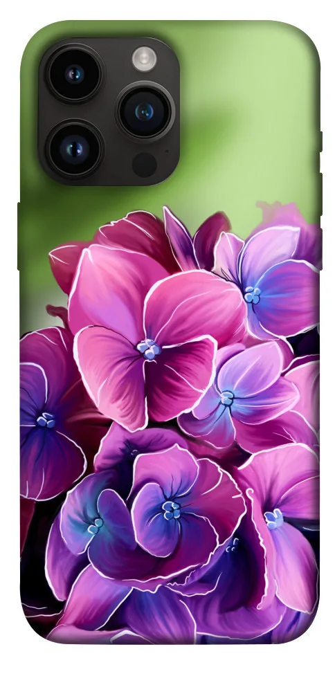 Чохол BLEX Мереживна гортензія для iPhone 14 Pro Max (6.7