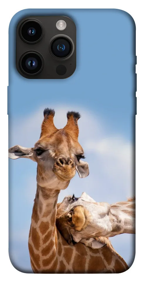 Чохол BLEX Милі жирафи для iPhone 14 Pro Max (6.7