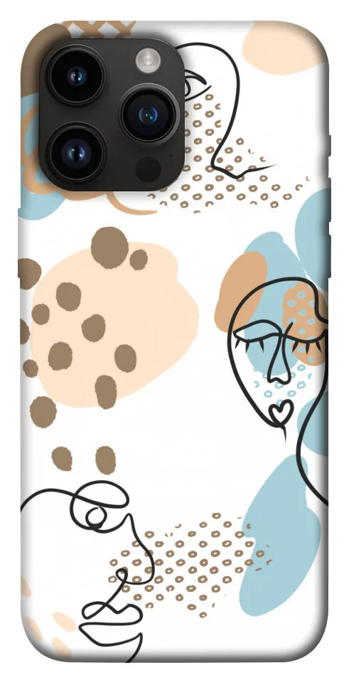 Чохол BLEX Face pattern для iPhone 14 Pro Max (6.7