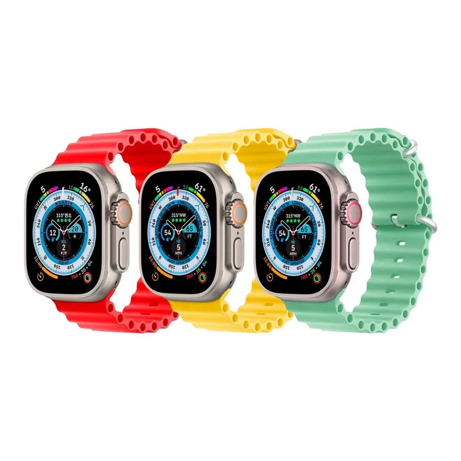 Ремінець Ocean Band для Apple Watch 42/44/45/49 mm Starlight