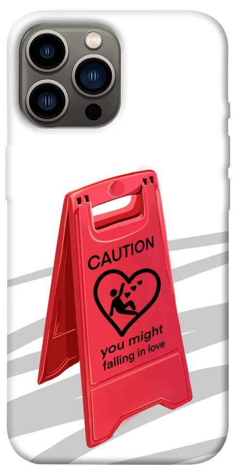 Чохол BLEX Caution falling in love для iPhone 12 Pro Max (6.7