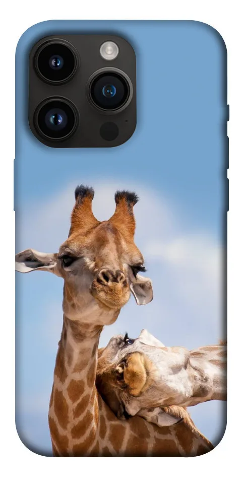 Чохол BLEX Милі жирафи для iPhone 14 Pro (6.1
