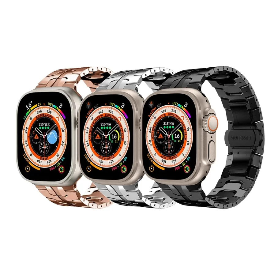 Ремінець для Apple Watch Metallic Chain 38/40/41 mm Gold