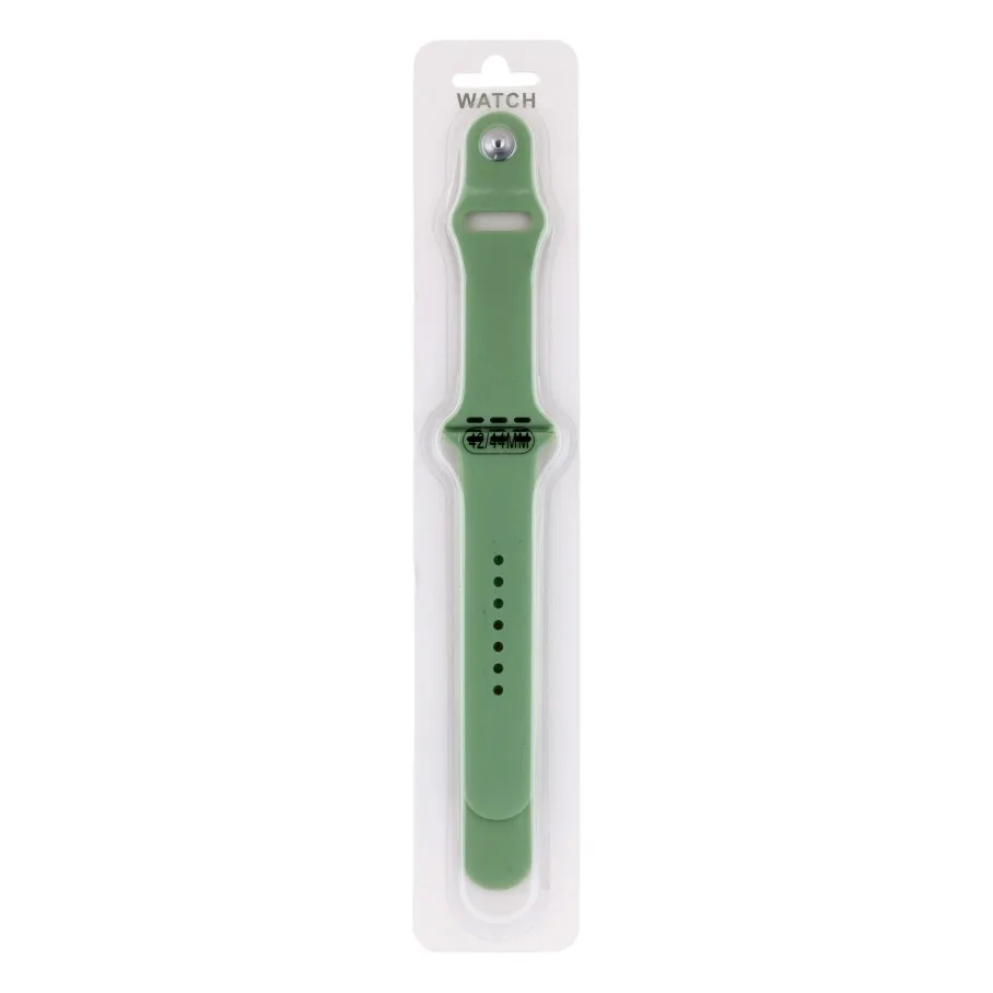 Ремінець для Apple Watch Band Silicone Two-Piece 42/44/45/49 mm 19.Pink Sand