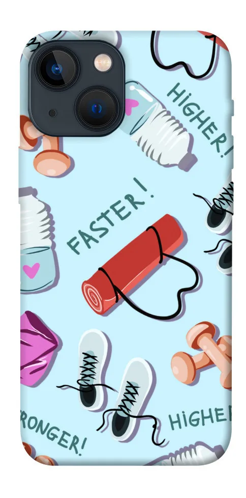 Чохол BLEX Faster! Higher! Stronger! для iPhone 13 mini (5.4