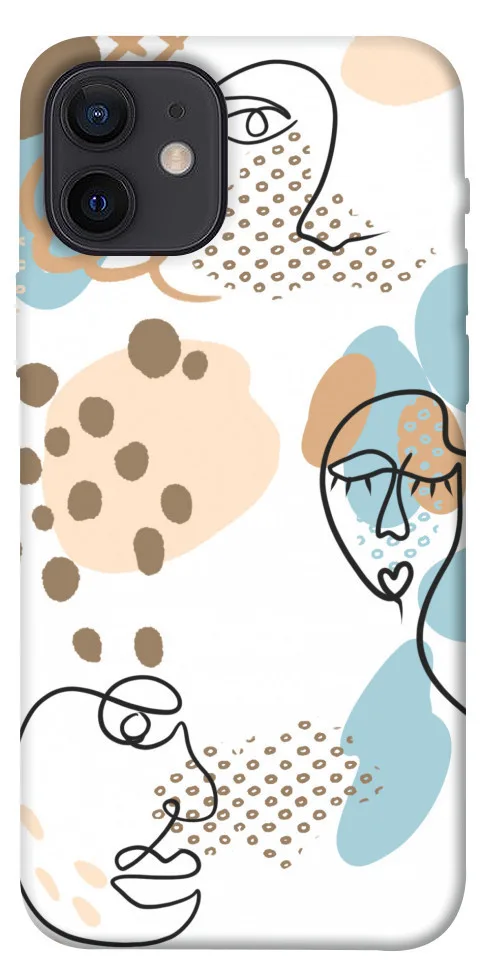 Чохол BLEX Face pattern для iPhone 12 (6.1