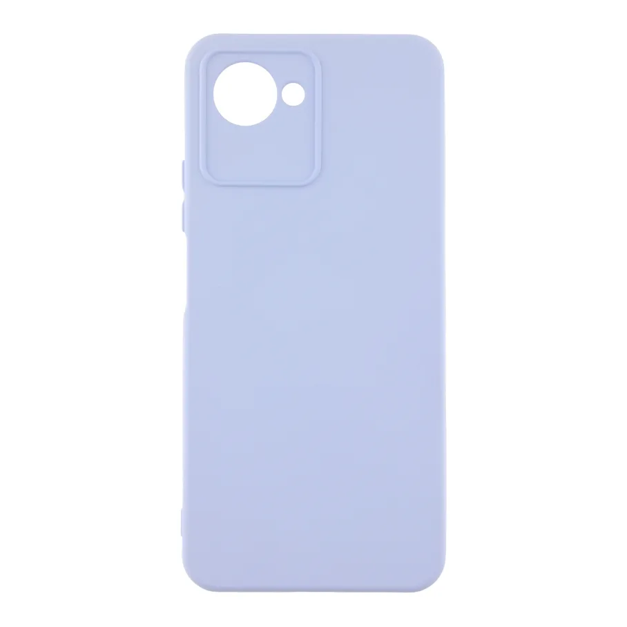 Чохол Silicone Cover Full Camera (A) для Realme C30s 05.Lilac