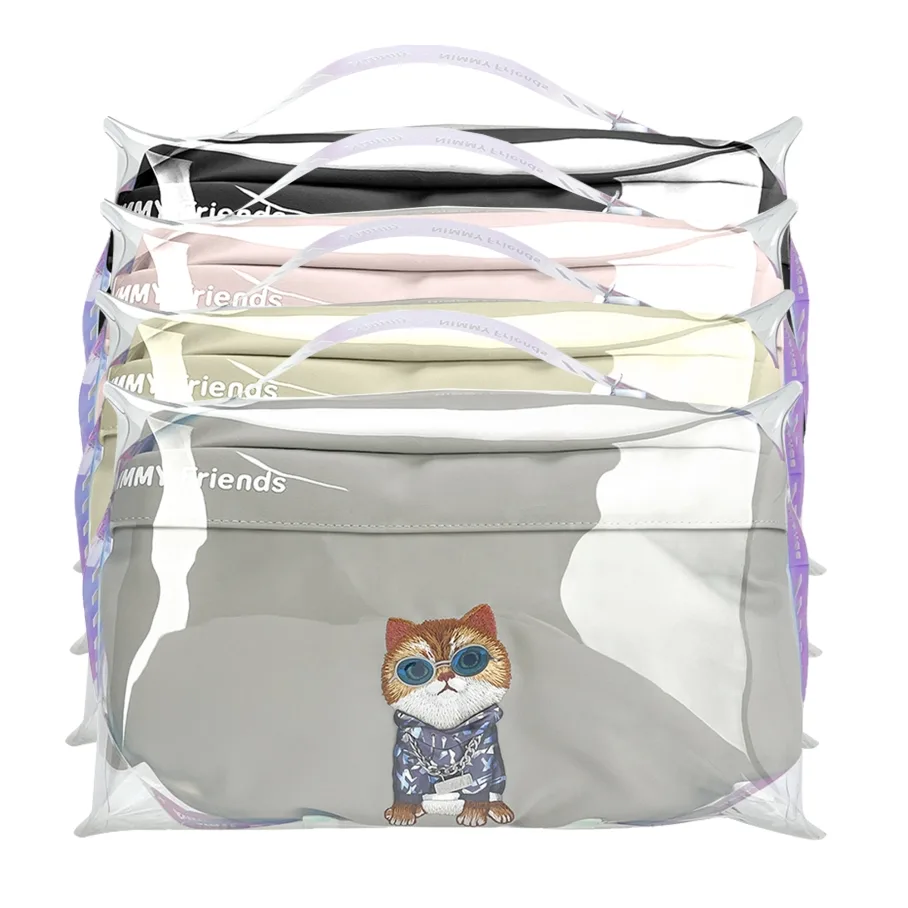 Сумка Nimmy Oblique Satchel Glasses Cool Series Little Hipster Man