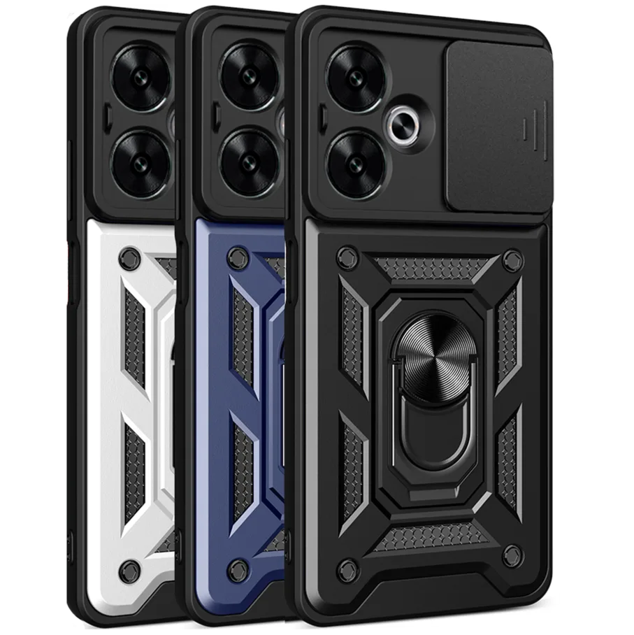 Чехол Armor Guard Shield для Xiaomi Redmi 13C 4G/Poco C65 Red
