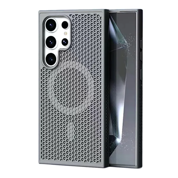 Чохол TPU+PC AeroCool with MagSafe для Samsung Galaxy S23 FE 5G (S711) Grey