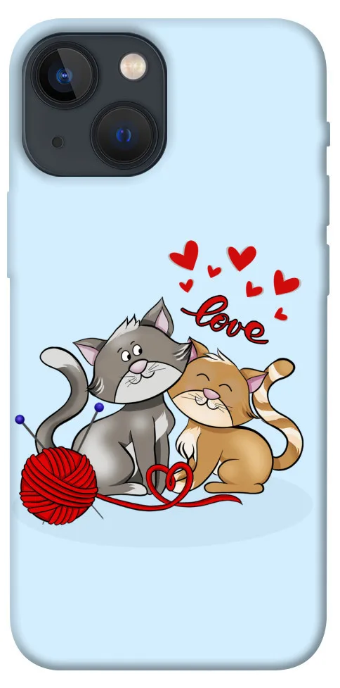 Чохол BLEX Два коти Love для iPhone 13 mini (5.4