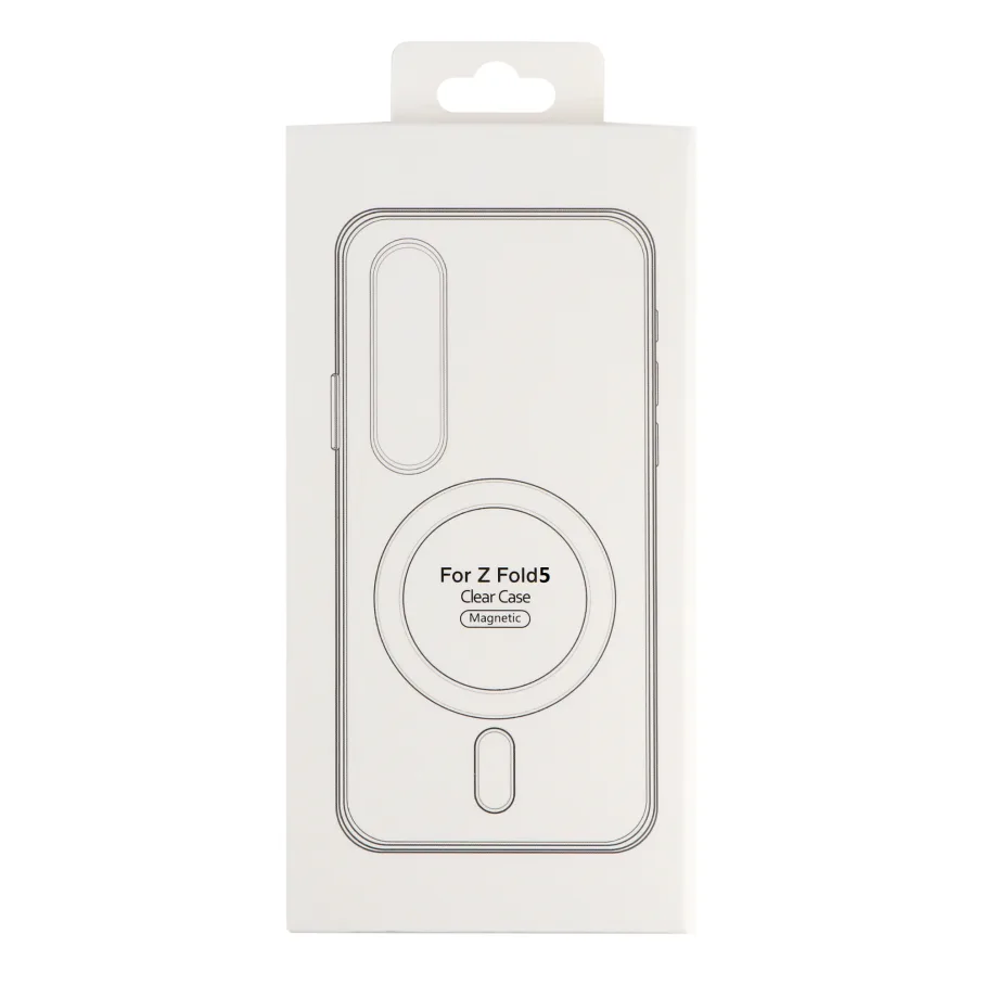 Чохол TPU Clear Case with MagSafe для Samsung Fold 5 (F946) Transparent
