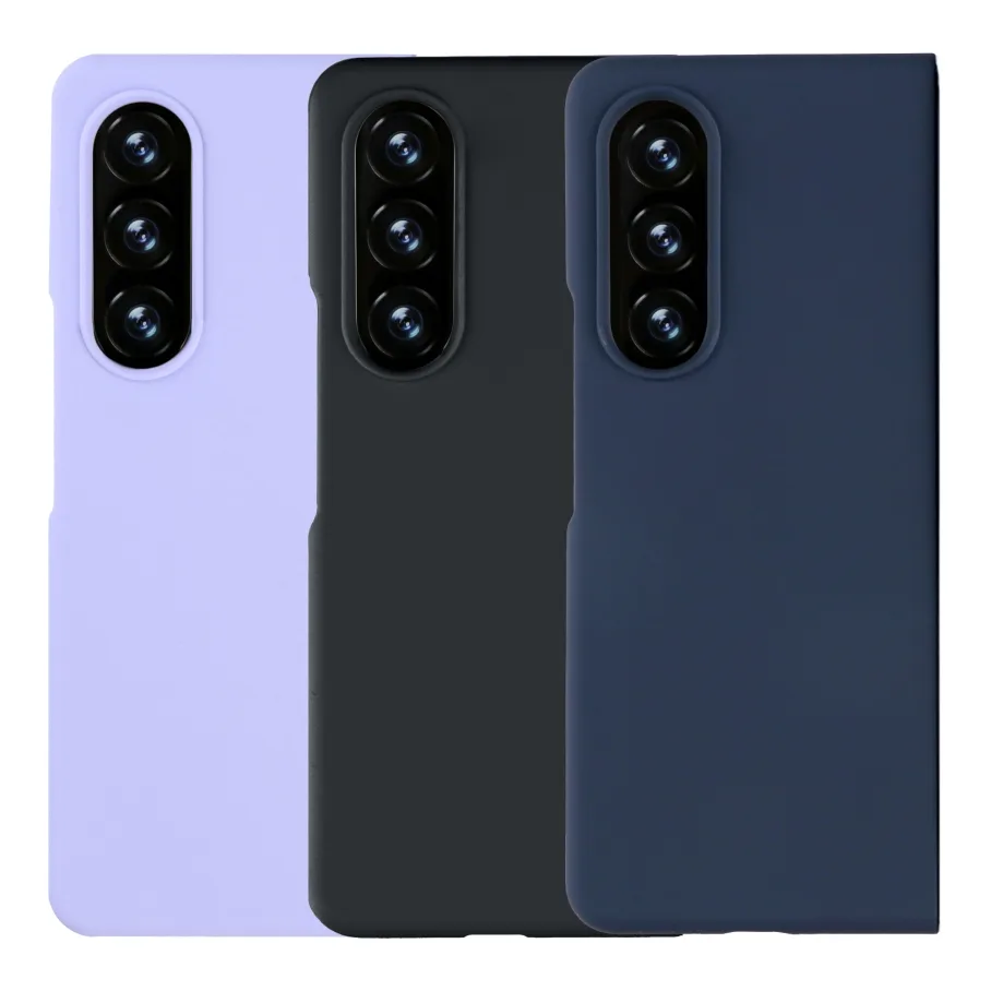Чохол Folding Silicone для Samsung Galaxy Fold 4 (F936) Elegant Purple