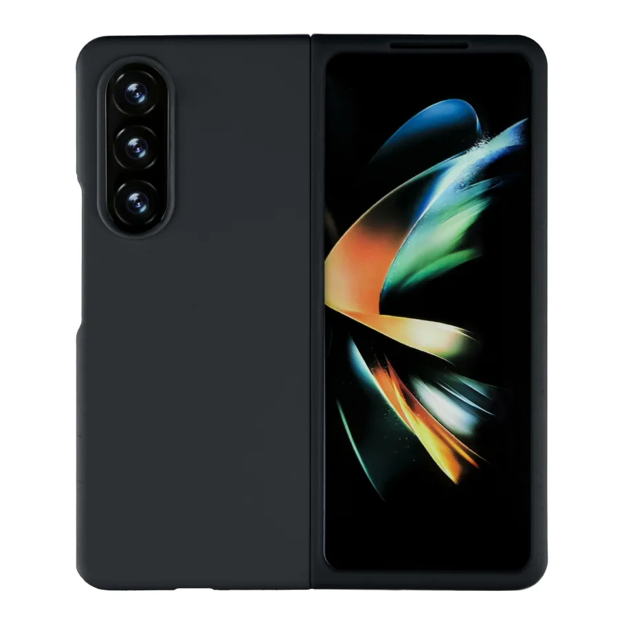 Чохол Folding Silicone для Samsung Galaxy Fold 4 (F936) Black