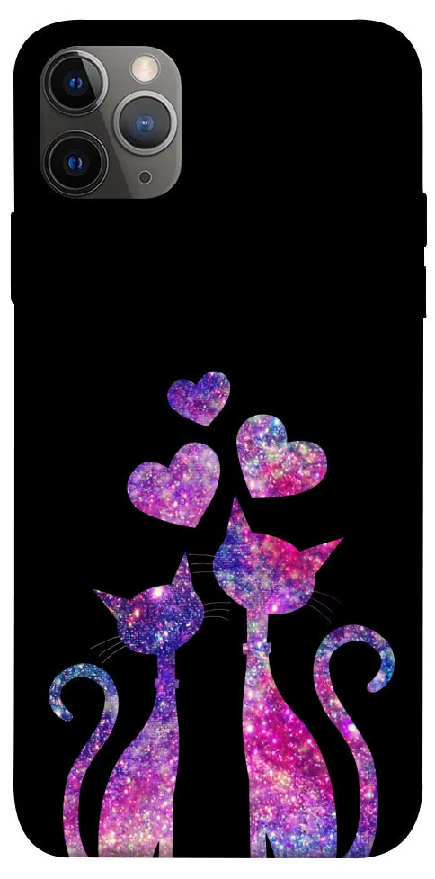 Чохол BLEX Космічні коти для iPhone 12 Pro Max (6.7