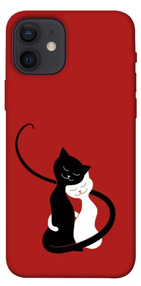 Чохол BLEX Закохані коти для iPhone 12 (6.1