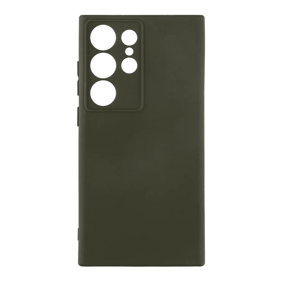 Чохол Silicone Cover Full Camera (A) для Samsung Galaxy S24 Ultra 5G (S928) 71.Dark Green