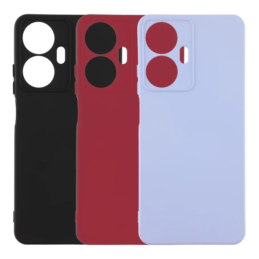 Чохол Silicone Cover Full Camera (A) для Realme C55 18.Black