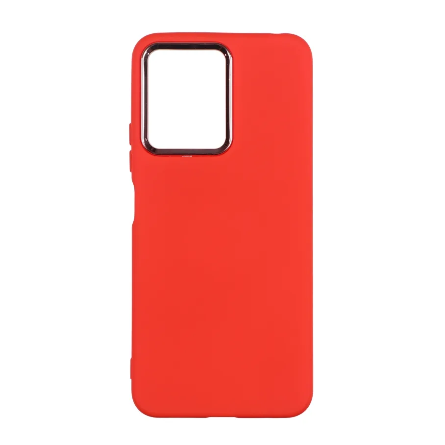 Чохол Silicone Cover Metal frame (AA) для Xiaomi Redmi Note 12 Pro+ 5G 18.Black