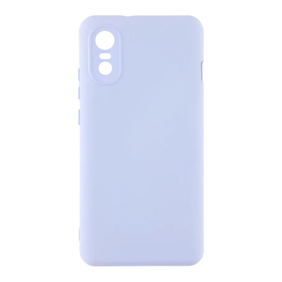 Чохол Silicone Cover Full Camera (A) для ZTE A31 Plus 05.Lilac