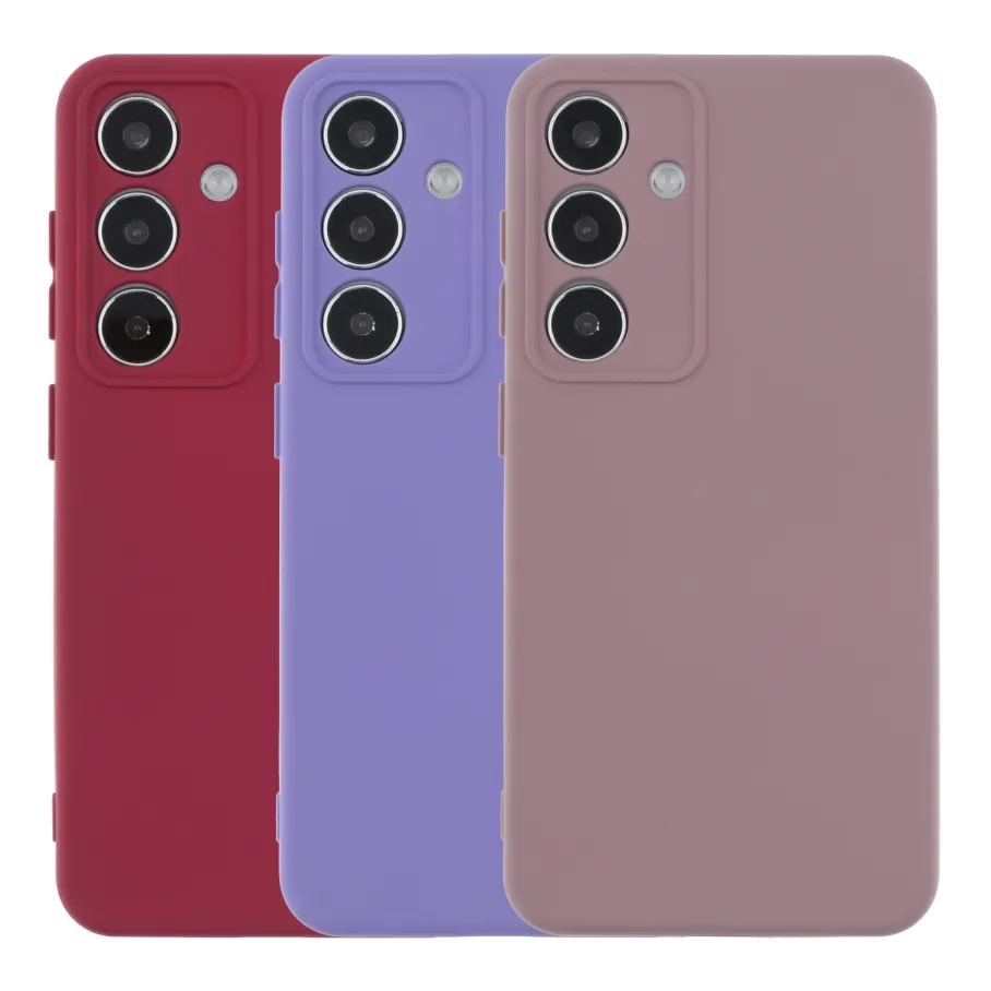 Чохол Silicone Cover Full Camera (A) для Samsung Galaxy S24 5G (S921)/S25 5G (S931) 42.Maroon