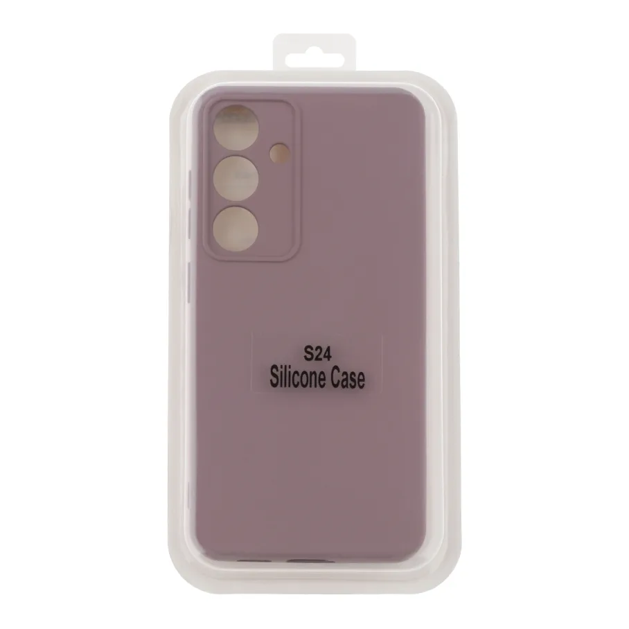 Чохол Silicone Cover Full Camera (A) для Samsung Galaxy S24 5G (S921)/S25 5G (S931) 19.Pink Sand