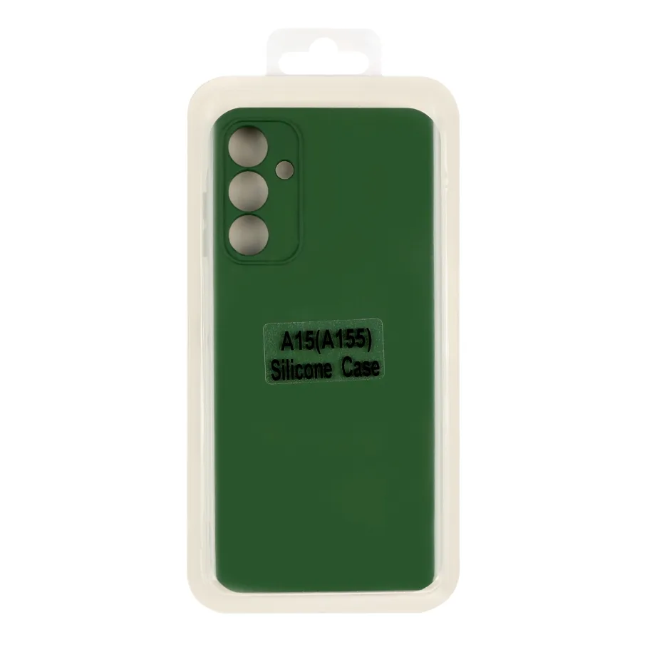 Чохол Silicone Cover Full Camera (A) для Samsung Galaxy A15 (A155)/A15 5G (A156) 14.Red